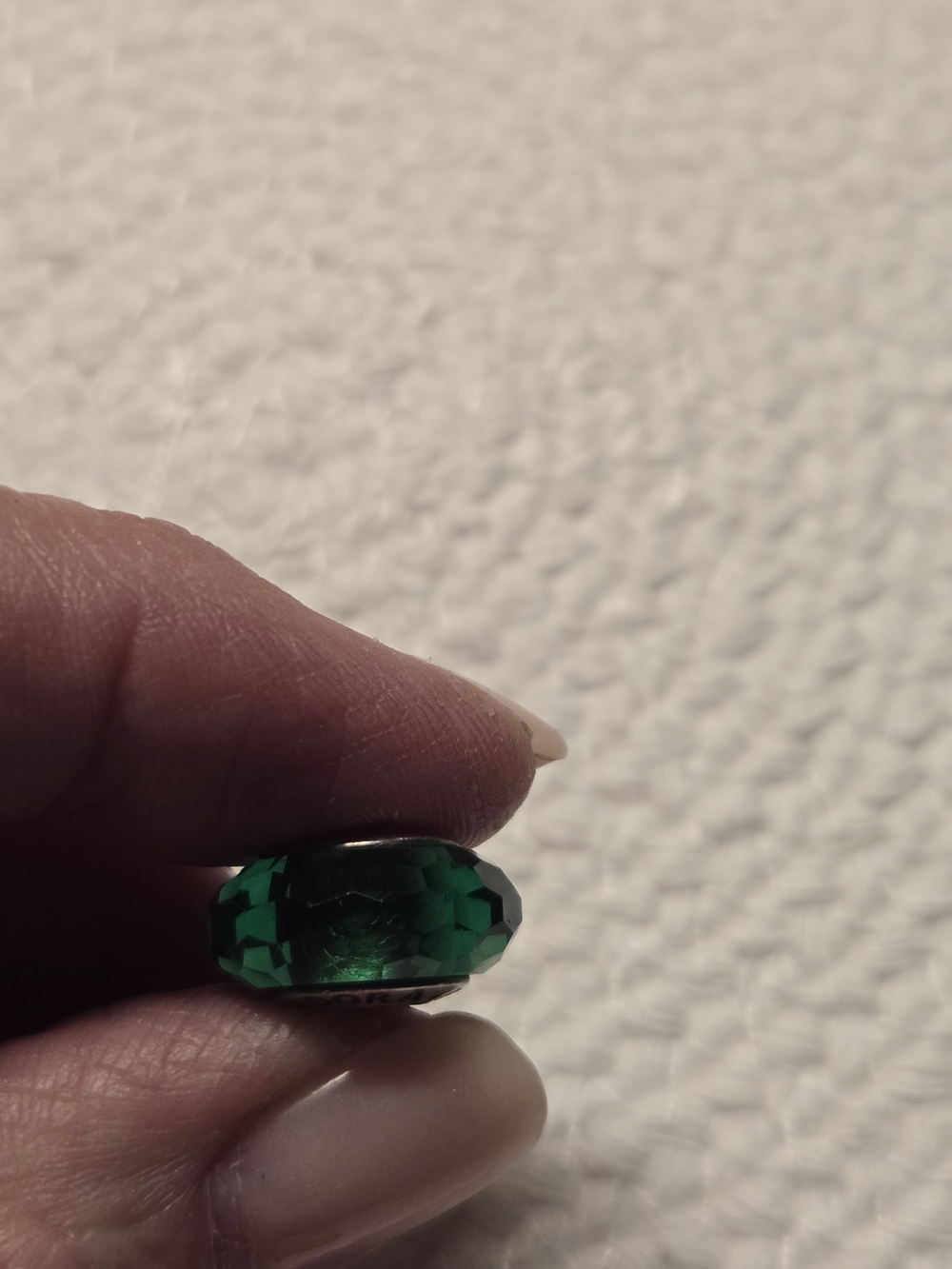 Pandora Faceted Green Charm Bead - Picture 4 of 4